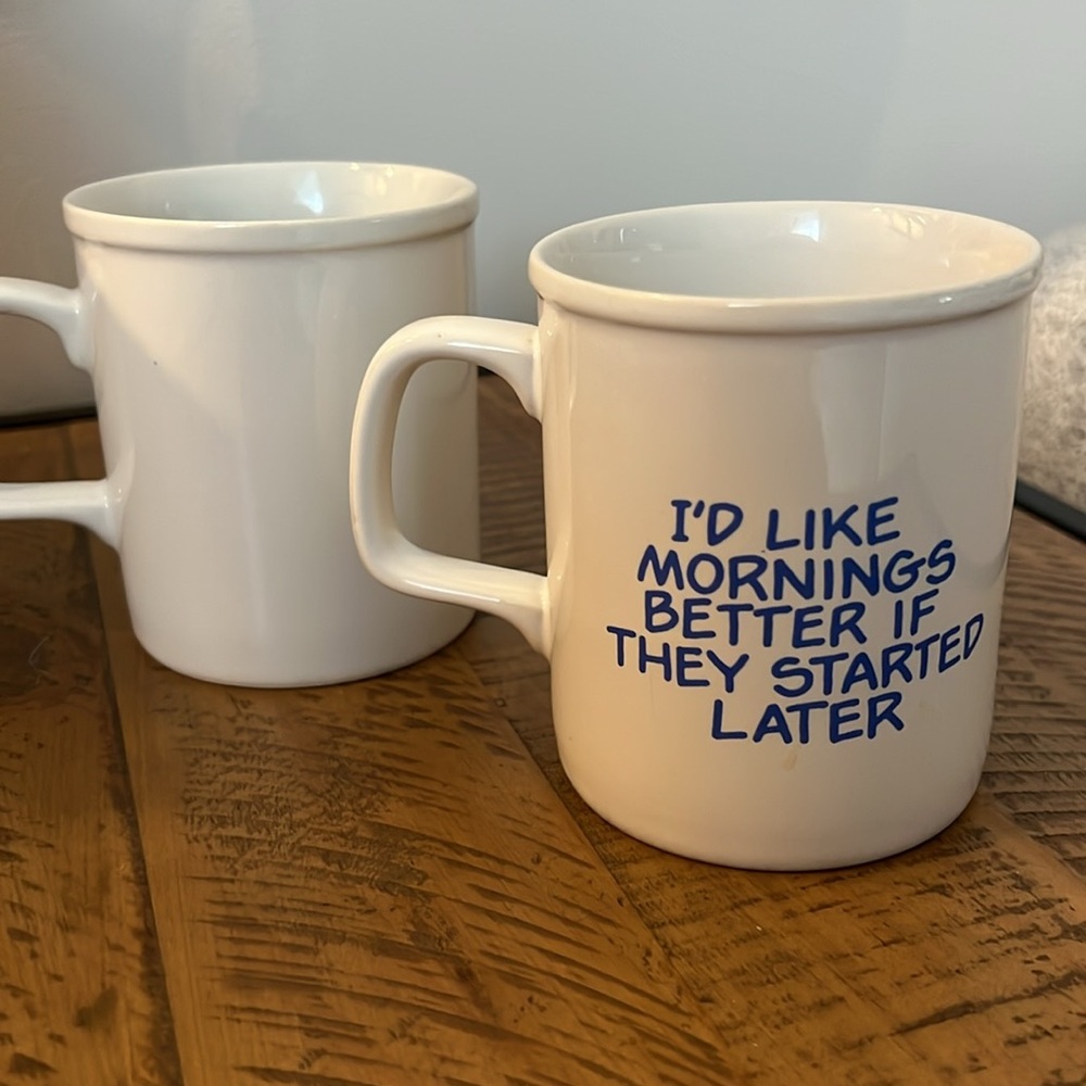Vintage 1981 Garfield Mugs Jim Davis | set of TWO - Picture 4 of 5